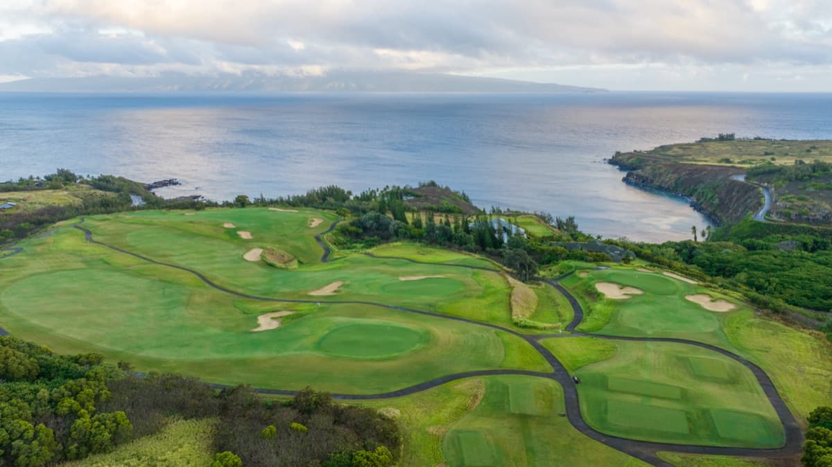 Kapalua Plantation Course in Hawaii