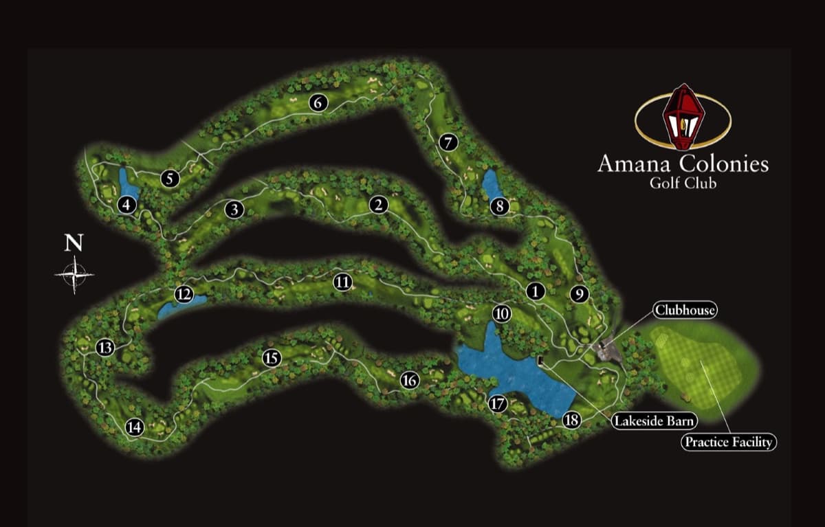 Amana Colonies Golf Club in Iowa