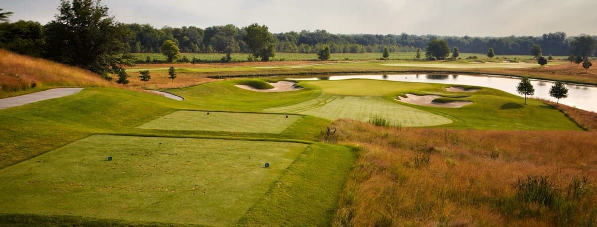 Blue Top Ridge at Riverside golf course in Iowa