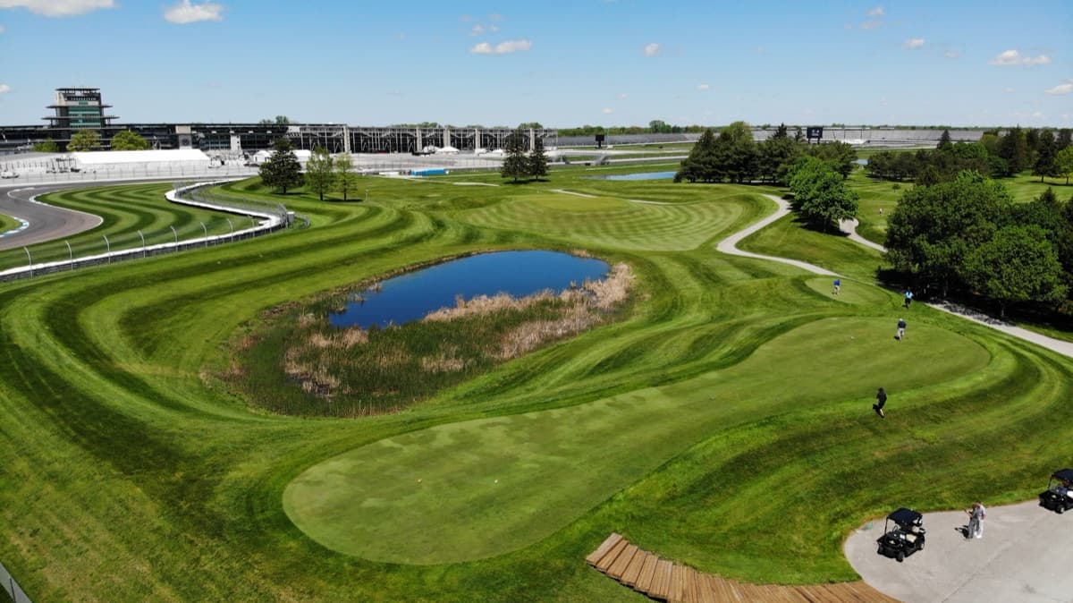 Brickyard Crossing golf course in Indianapolis, Indiana