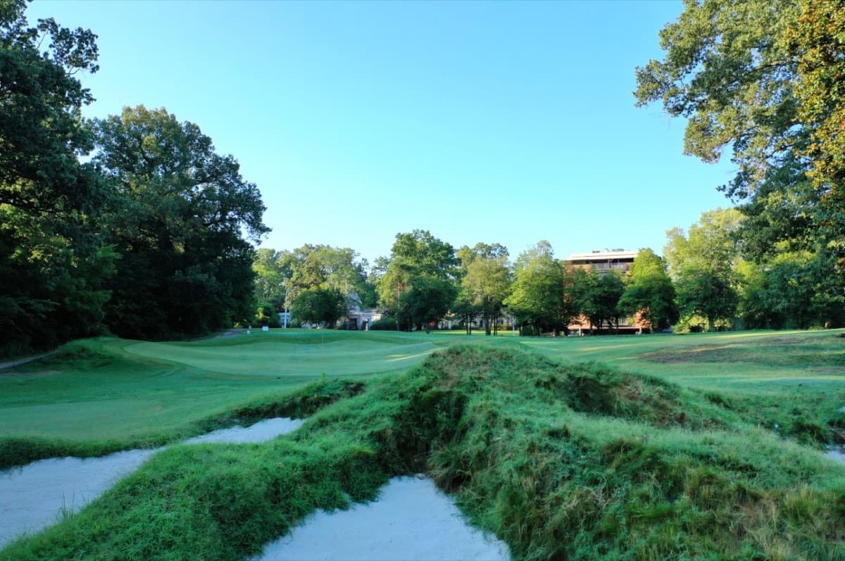 Overton Park 9 golf course in Memphis, Tennessee