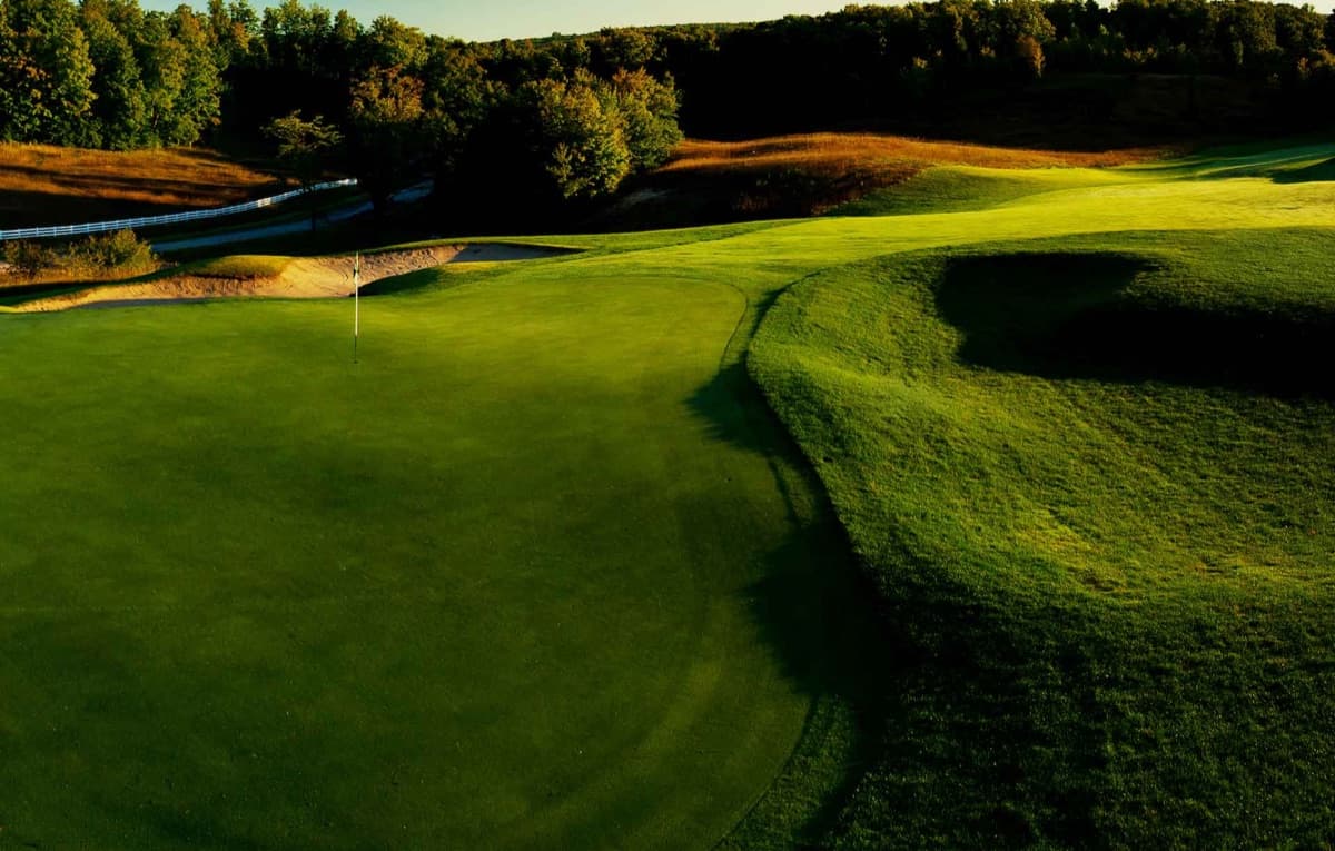 Treetops Resort (Jones Masterpiece) golf course in Michigan