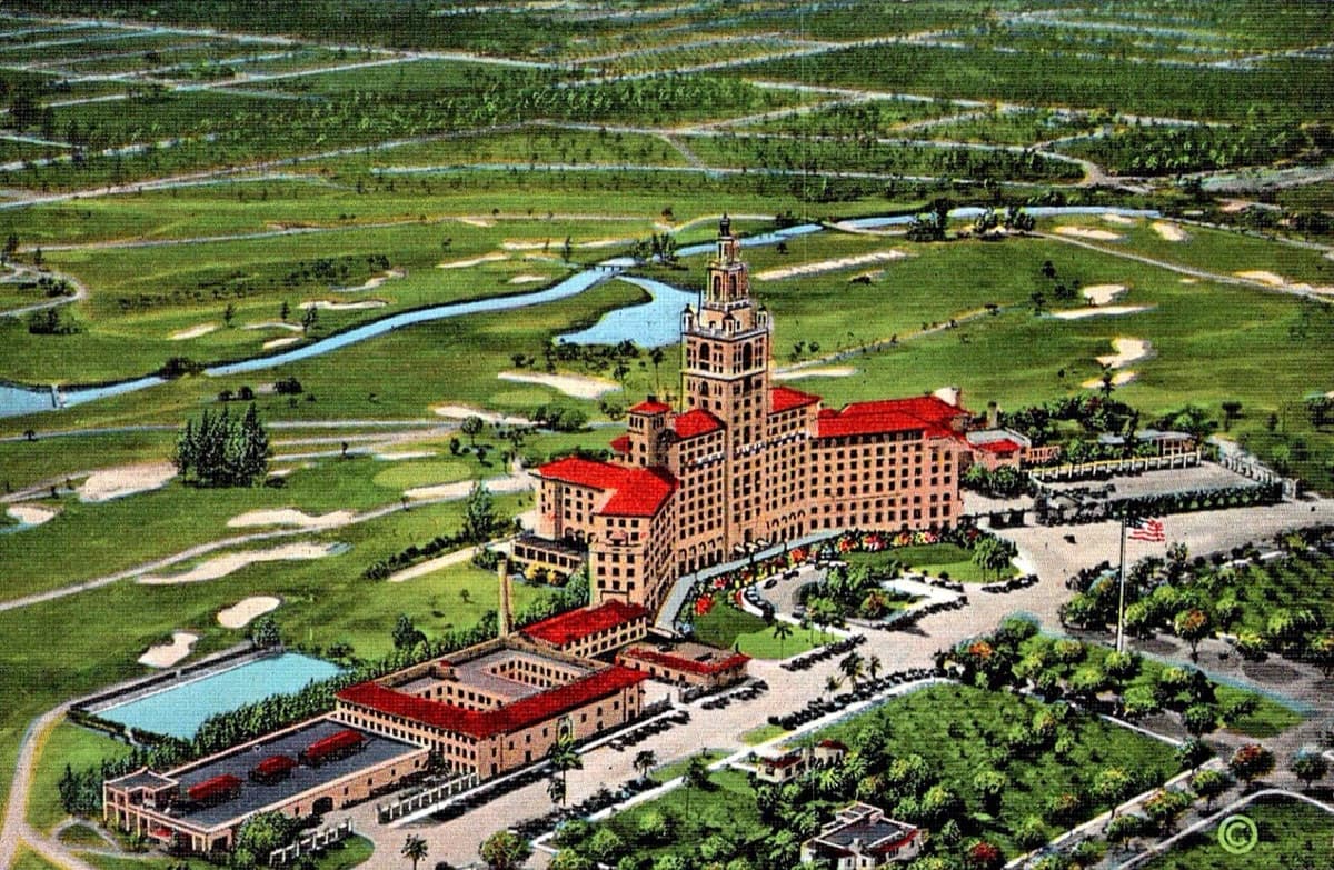 The Biltmore Golf Course in Miami, Florida
