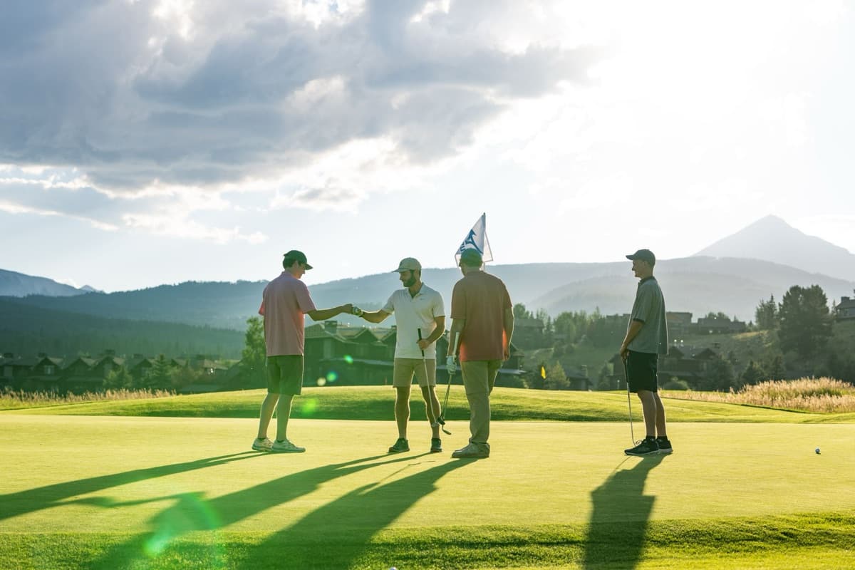 Big Sky Resort Golf Course in Montana