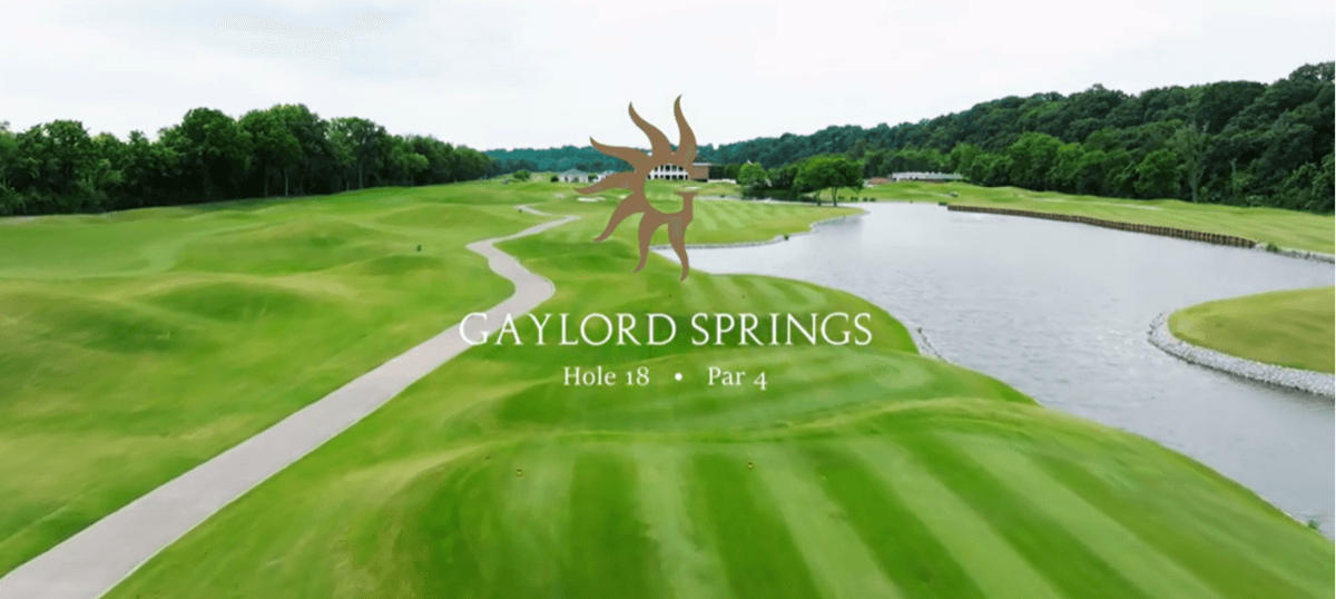 Gaylord Springs Golf Links in Nashville, Tennessee