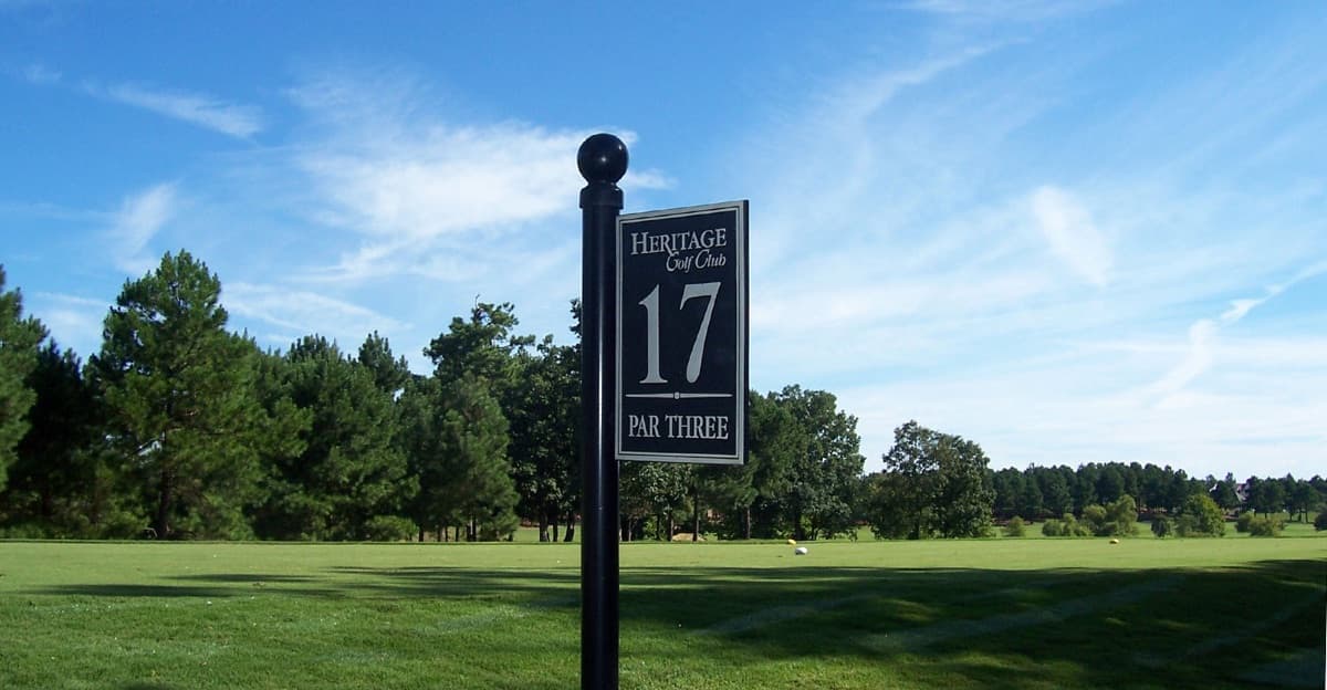 The Heritage Golf Club in Raleigh, North Carolina