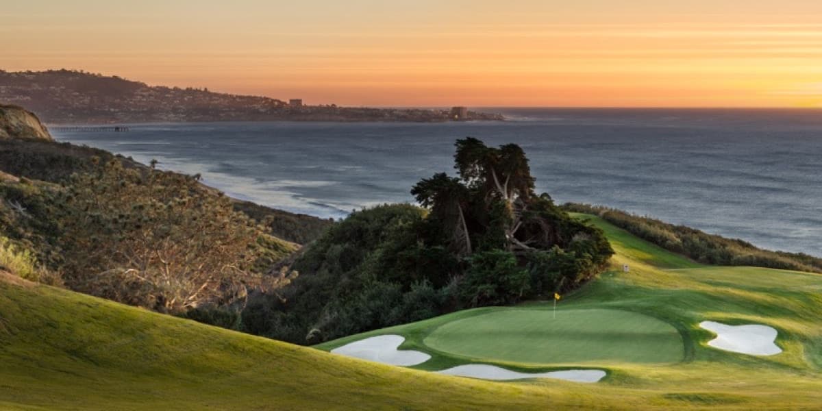 Torrey Pines Golf Course (North) in San Diego, California