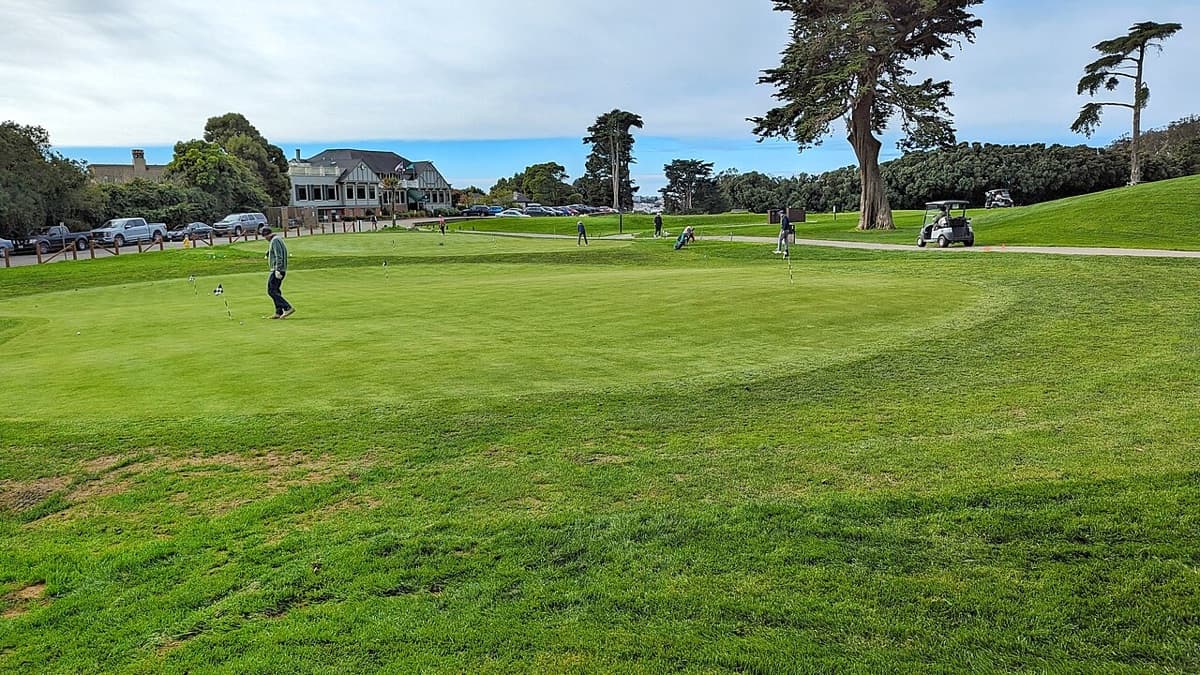 Presidio Golf Course in San Francisco, California
