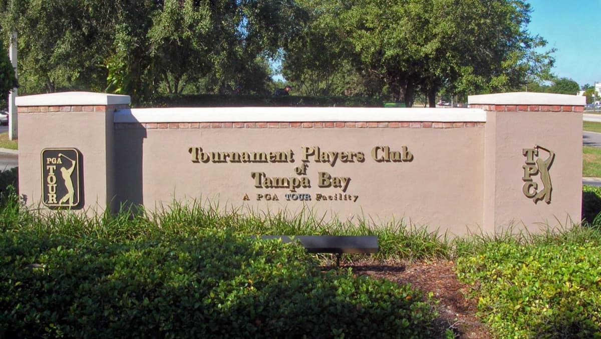 TPC Tampa Bay golf course in Tampa, Florida
