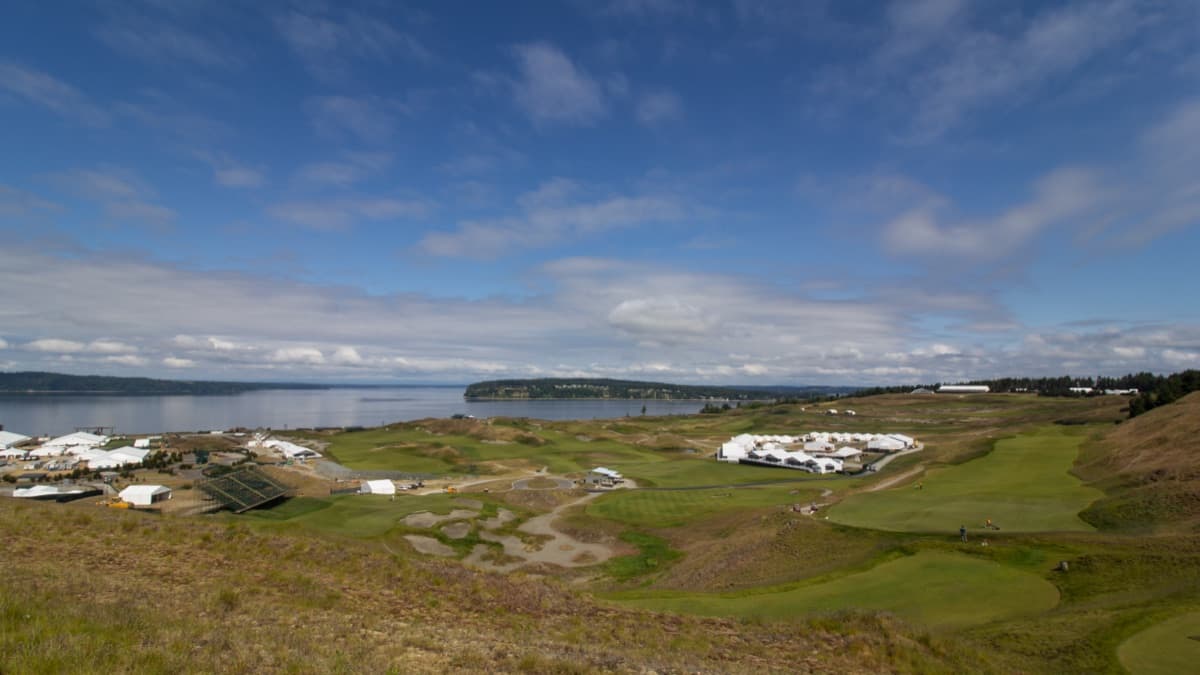 Chambers Bay golf course in Washington