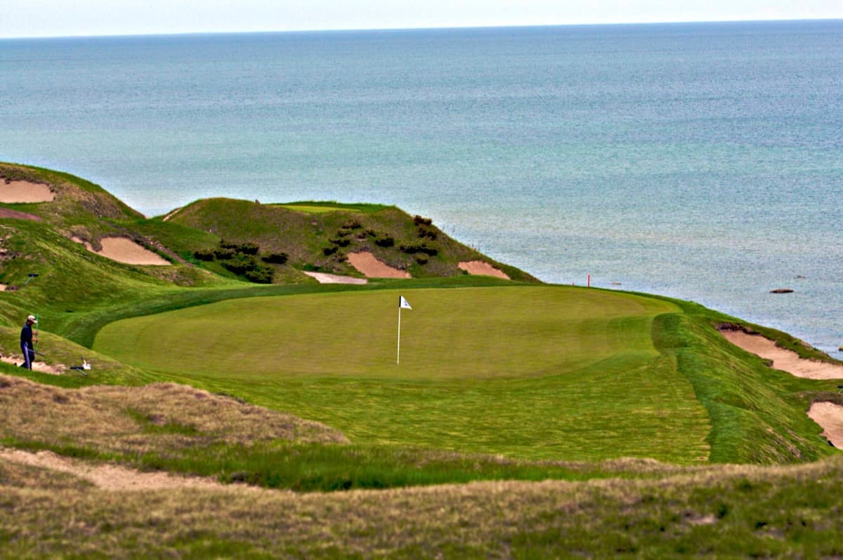 Whistling Straits (The Straits) golf course in Wisconsin