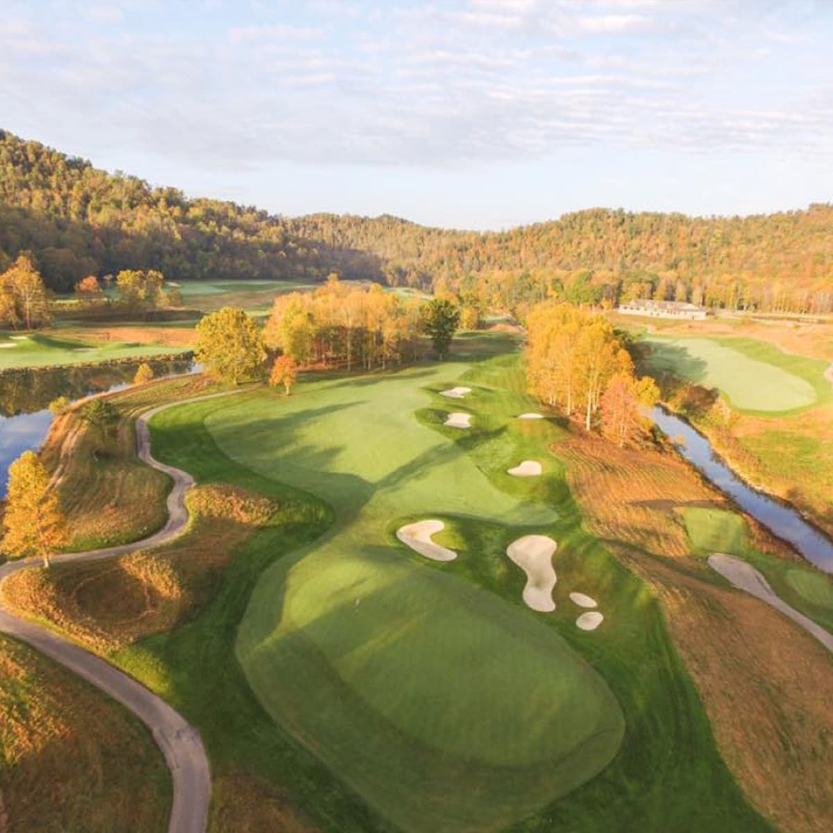 Pete Dye Golf Club in West Virginia