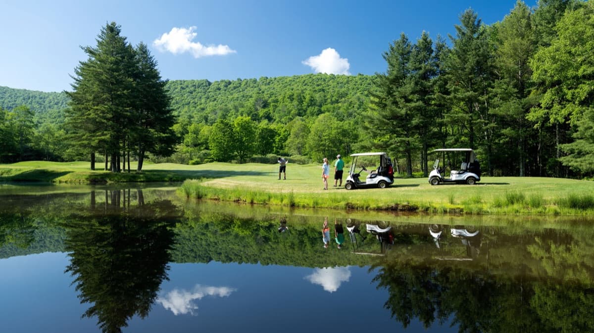 Raven Golf Club at Snowshoe Mountain in West Virginia