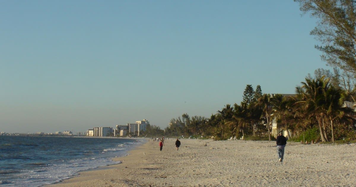 Bonita Beach in Bonita Springs, Florida