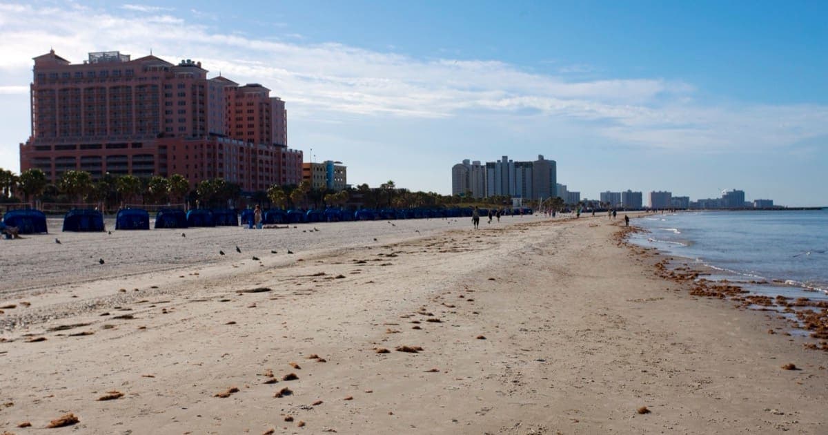 Clearwater Beach in Clearwater, Florida