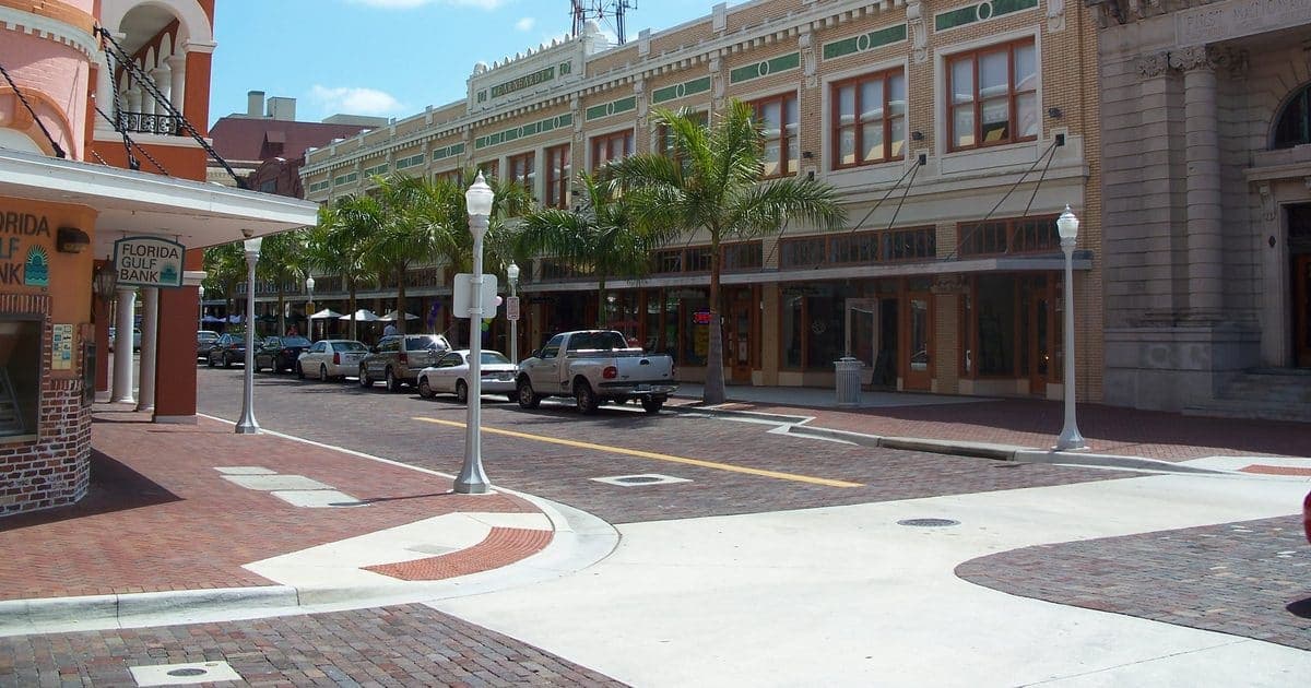 Downtown Fort Myers, Florida