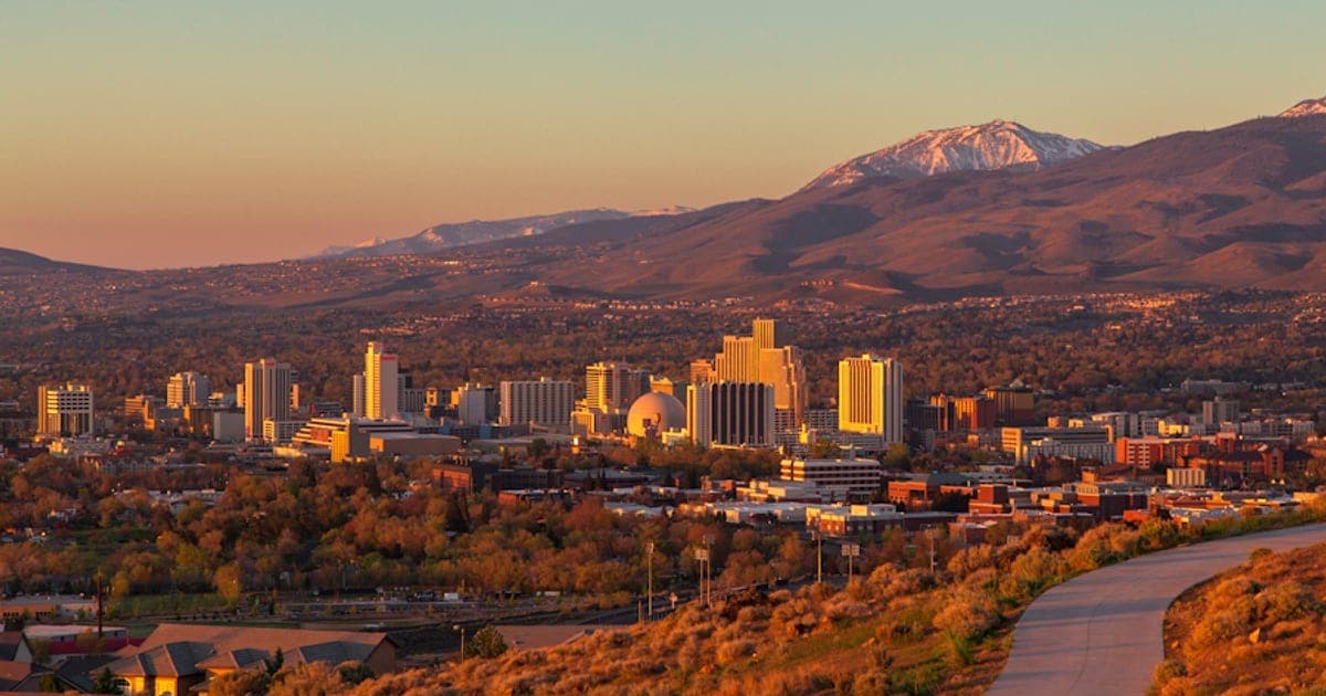 Reno, Nevada skyline