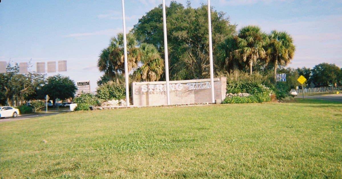 Gateway sign in Spring Hill, Florida