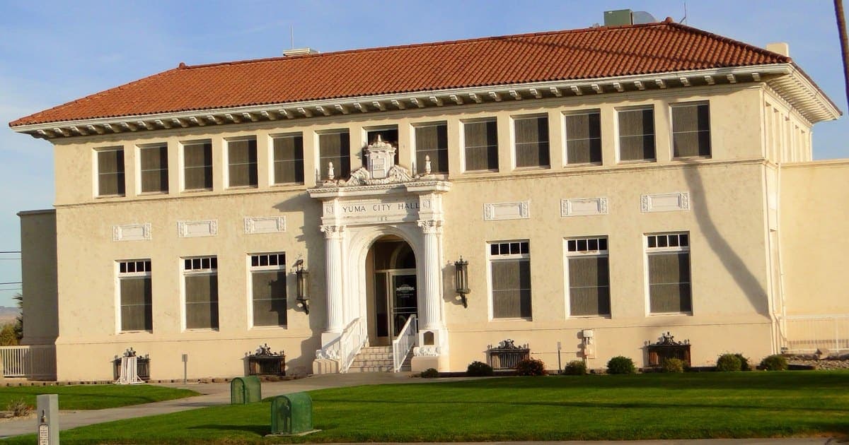 Old Yuma City Hall in Yuma, Arizona