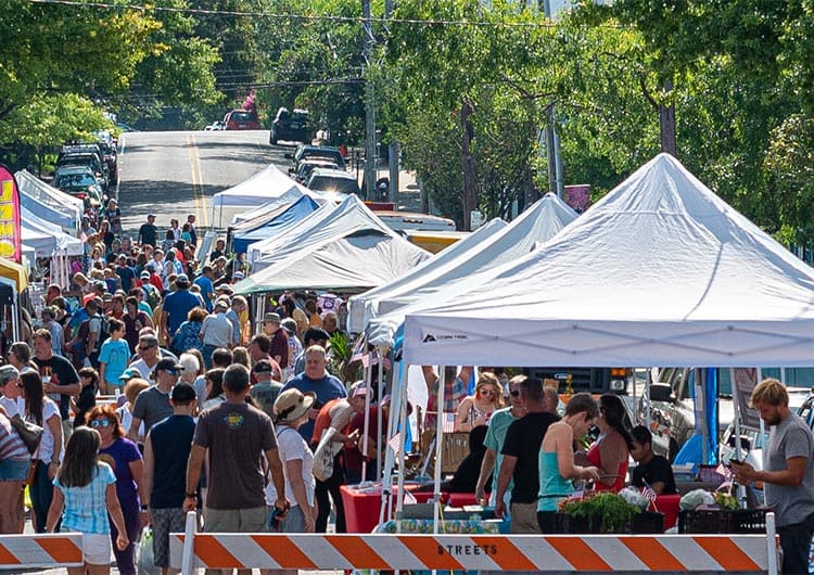 Riverfront Farmers' Market in Wilmington, NC
