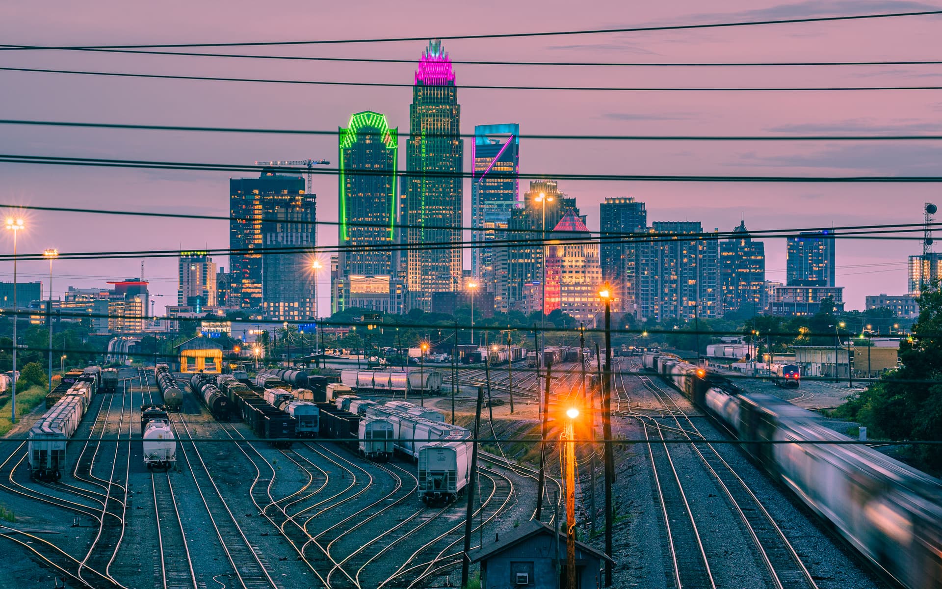 Charlotte skyline