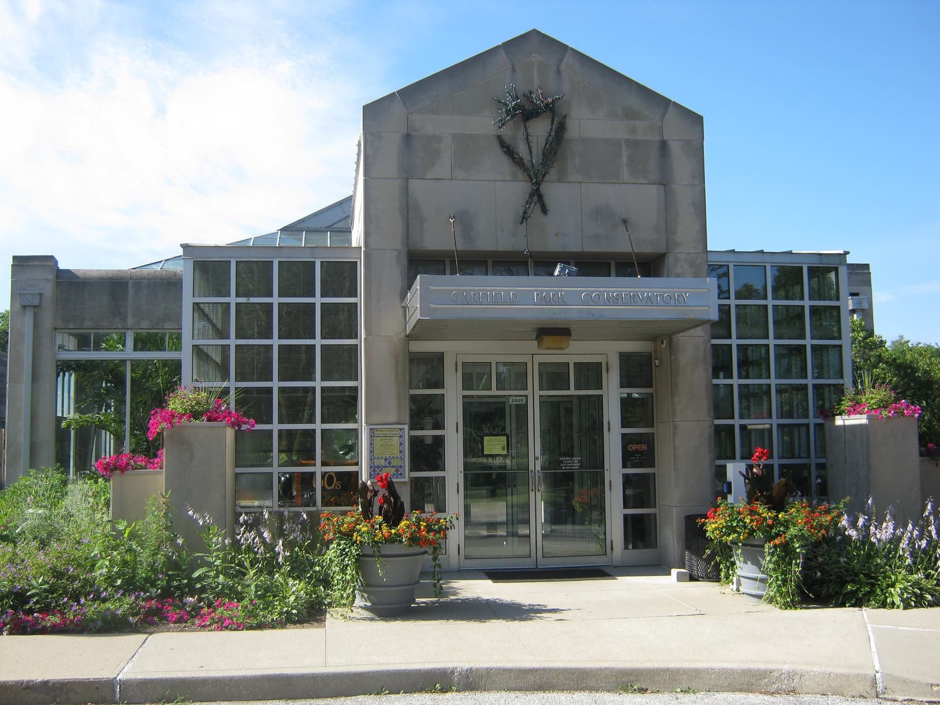 Garfield Park Conservatory and Sunken Garden in Indianapolis, IN