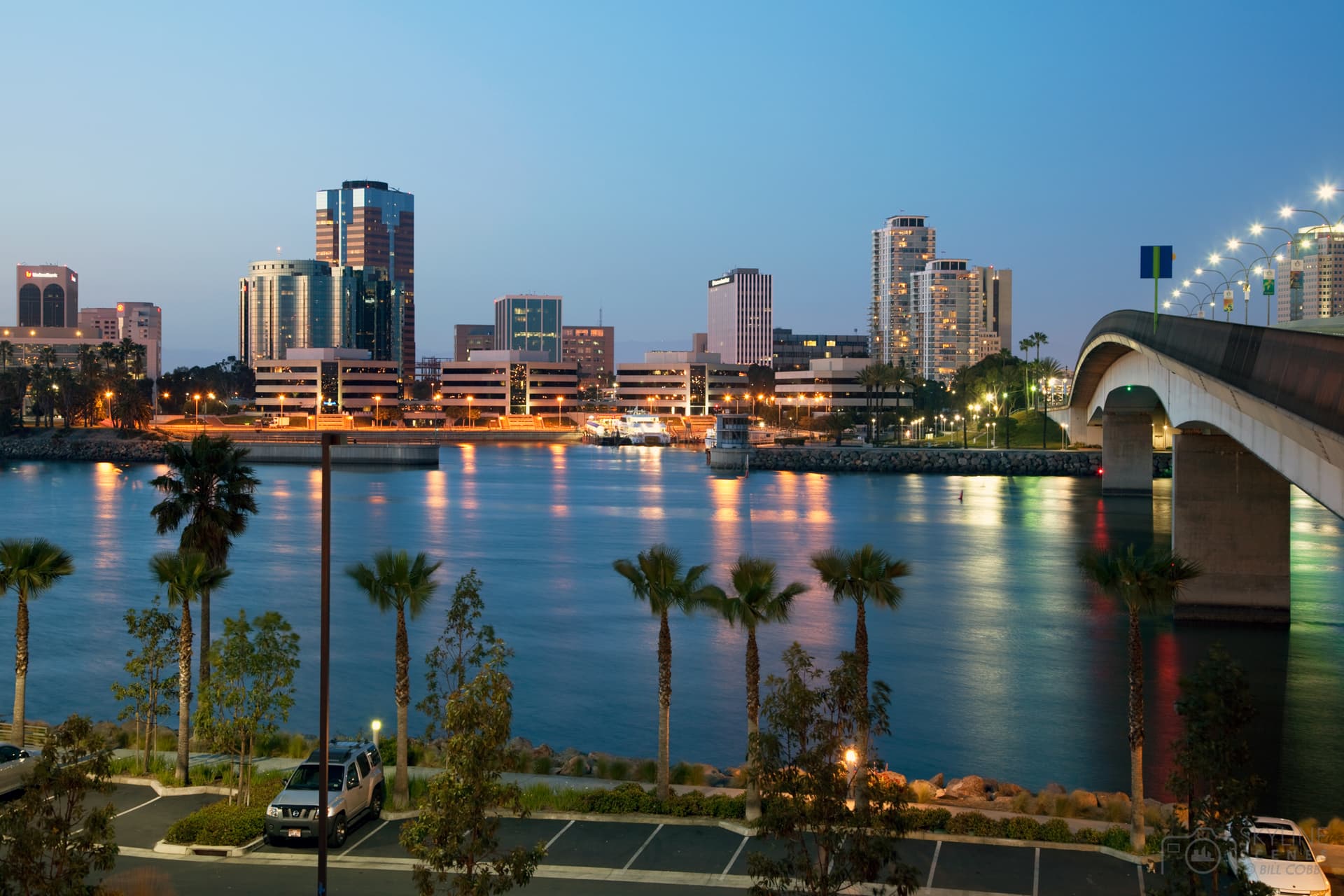 Long Beach skyline