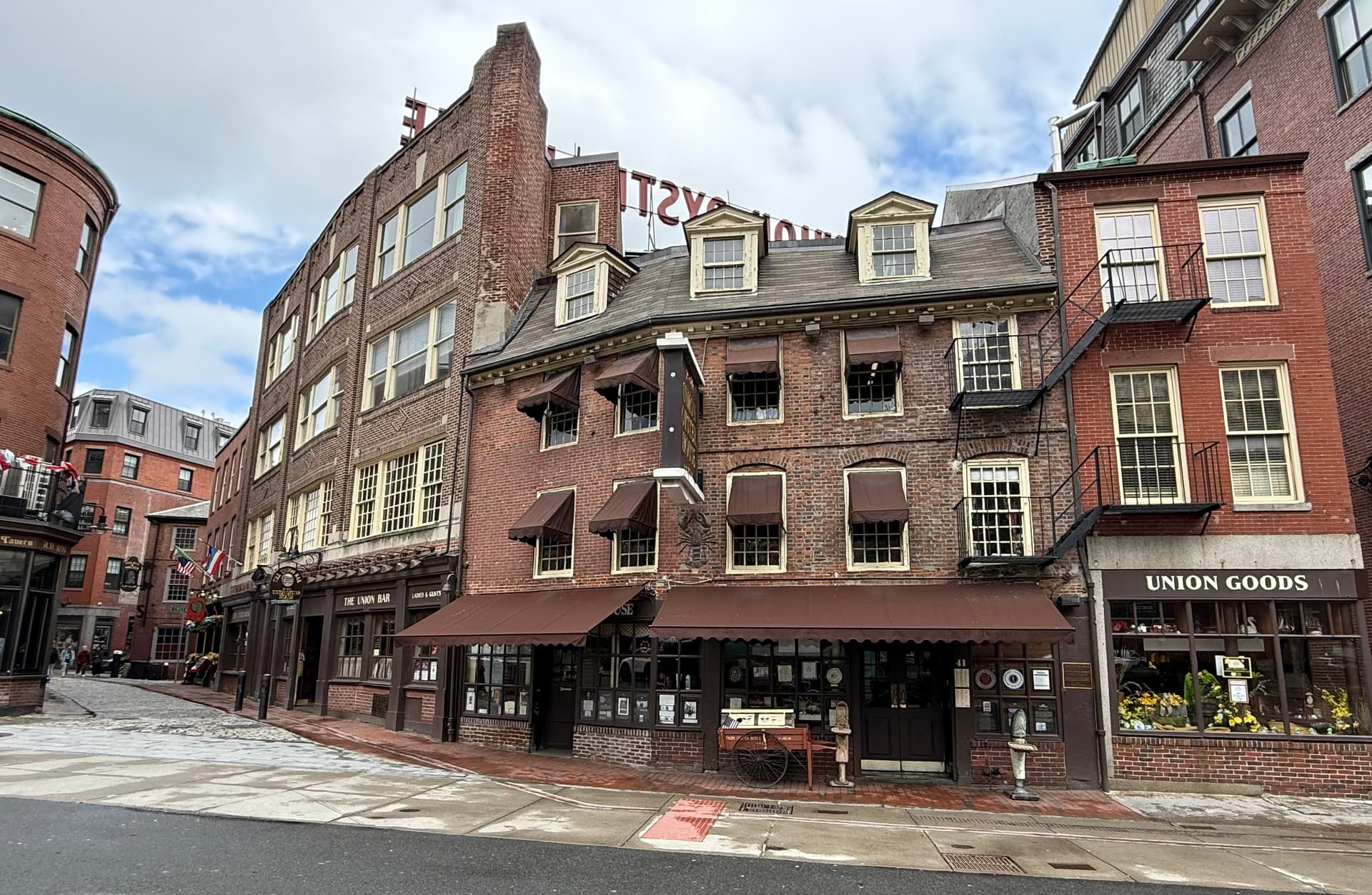 Union Oyster House, open since 1826 in Boston, MA