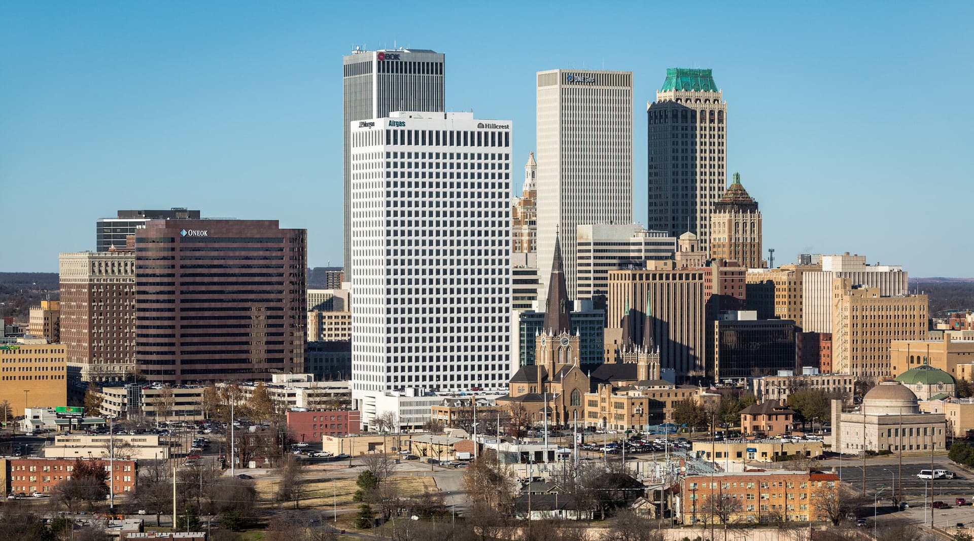 Tulsa skyline