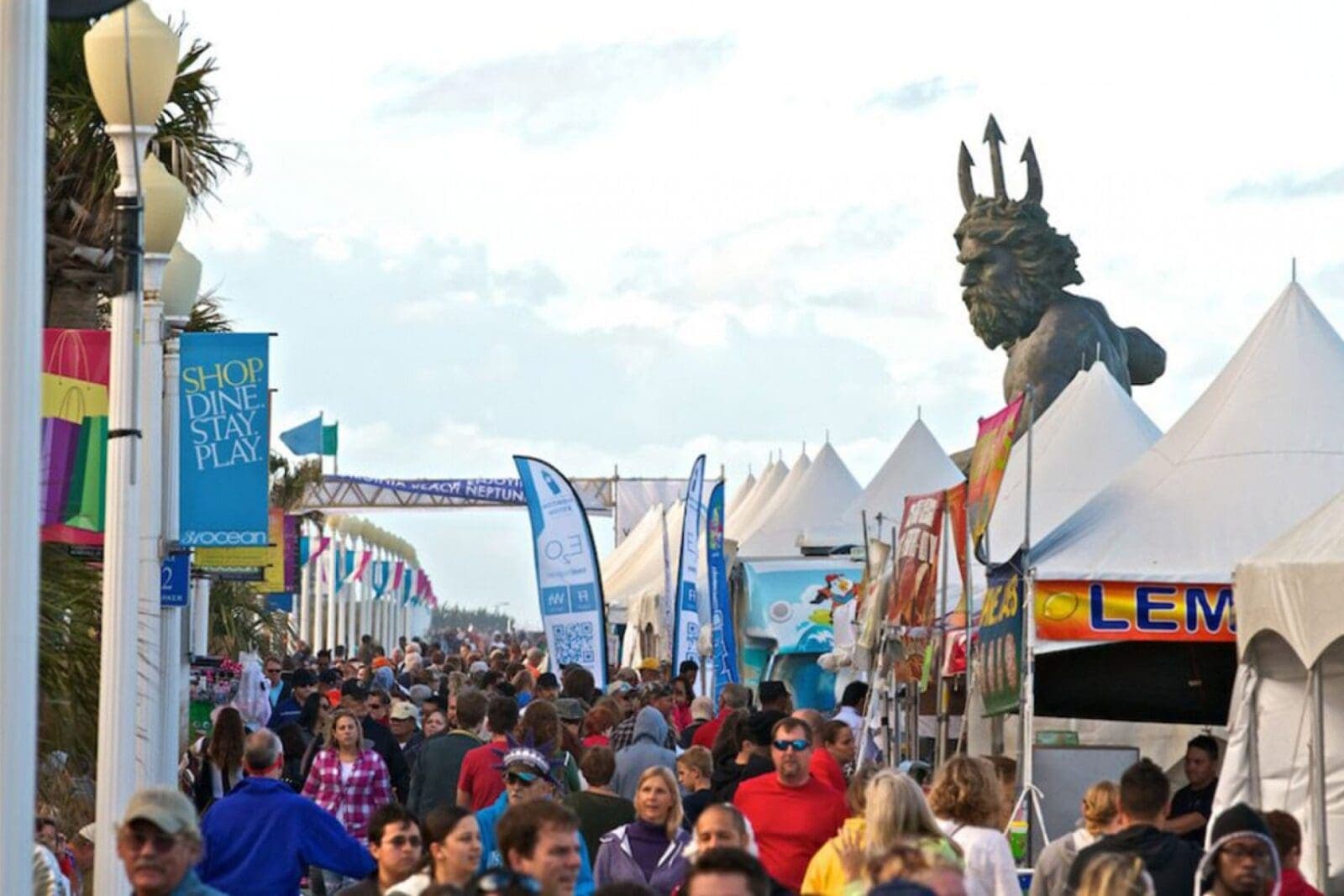 Neptune Festival Boardwalk Weekend in Virginia Beach, VA