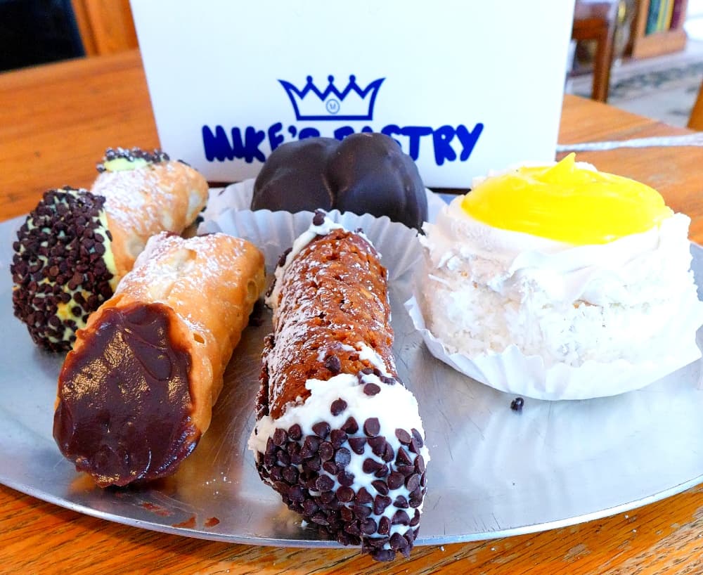 Cannoli at Mike's Pastry in Boston, MA