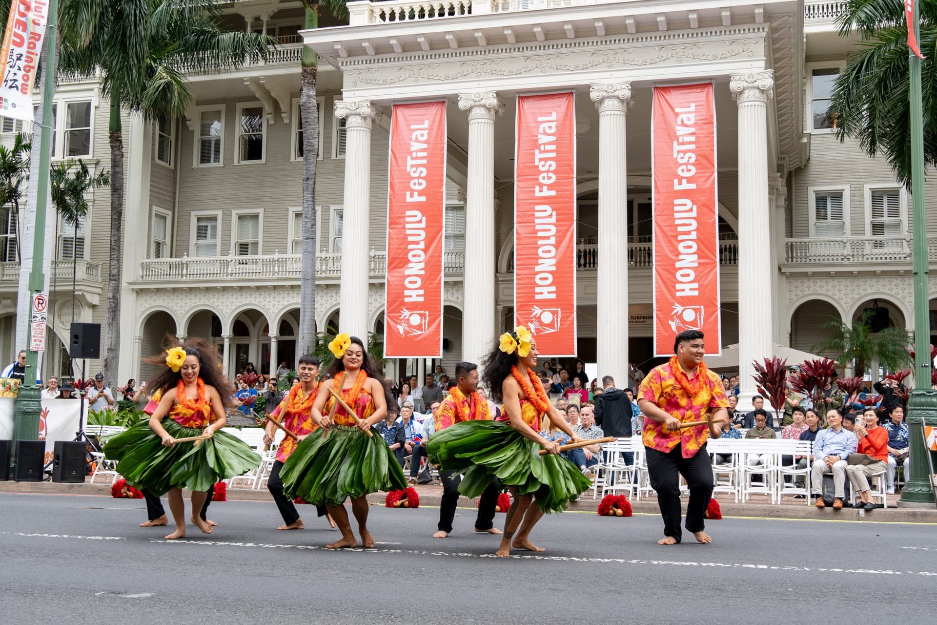 Honolulu Festival and parade in Honolulu, HI