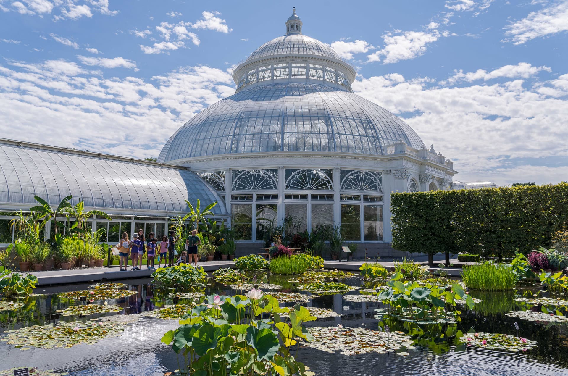 New York Botanical Garden in the Bronx in New York, NY